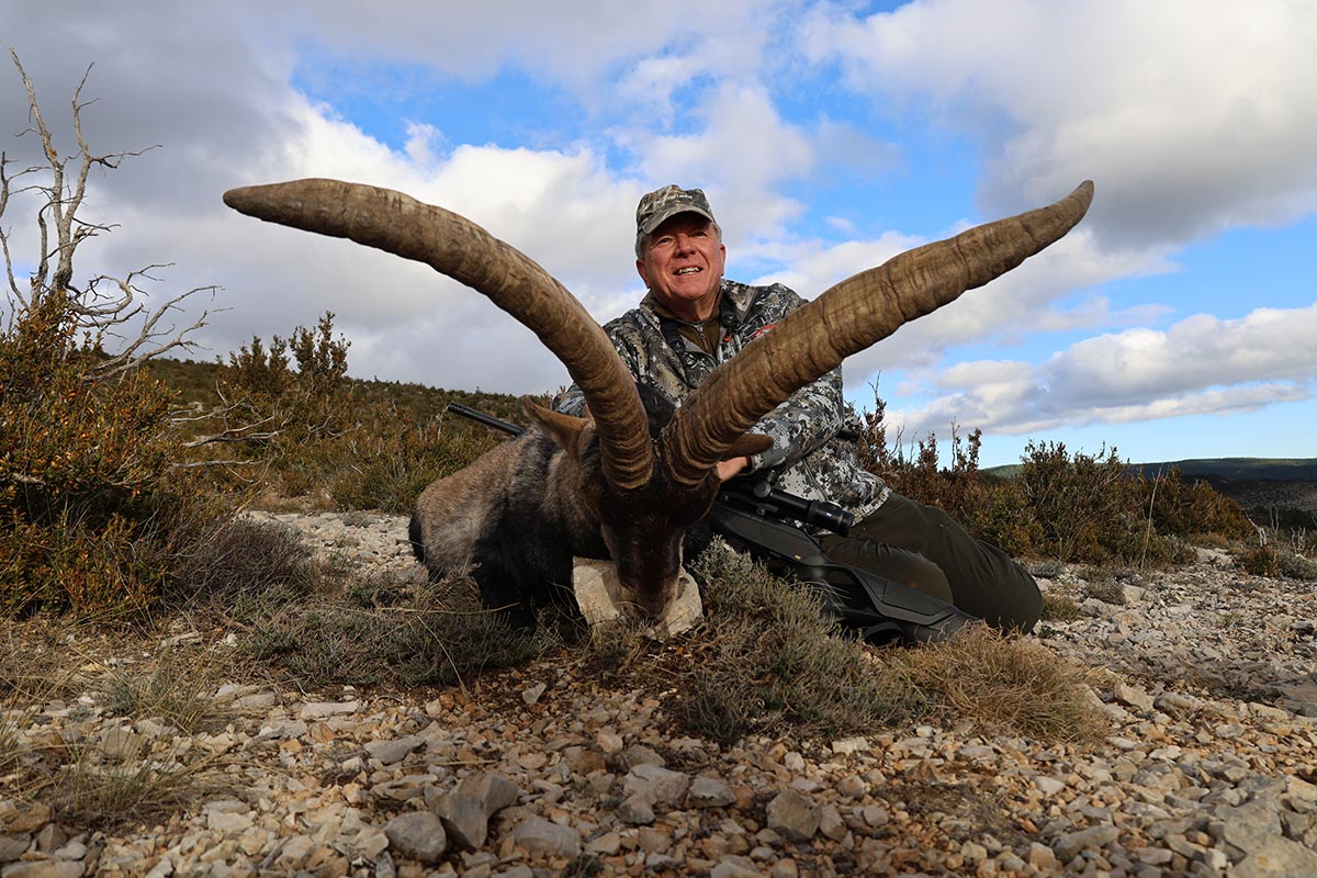 hunting beceite ibex silver medal spain