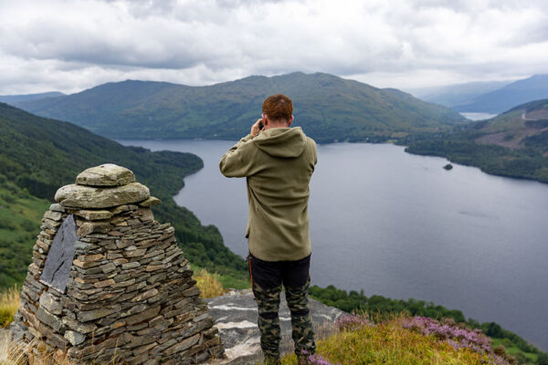 hunting roe deer in the scottish highlands