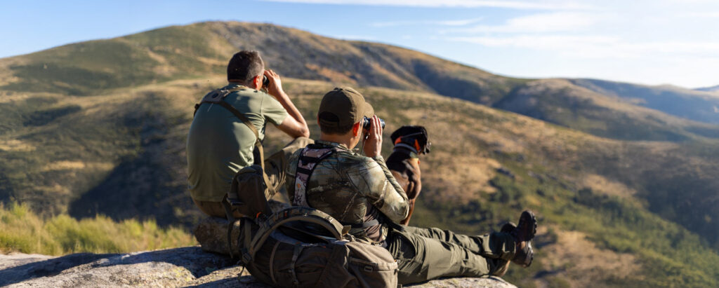 Ronda Ibex Hunting 2 Two hunters searching for a trophy ibex on a Ronda Ibex hunting trip in Spain