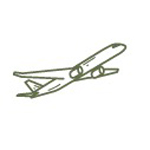 Landing Hunting Ibex in Spain 5 airport pickup logo