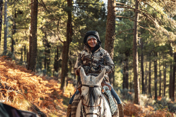 horseback riding hunt in gredos