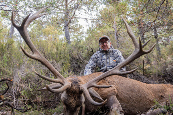 deer hunter hunt in spain